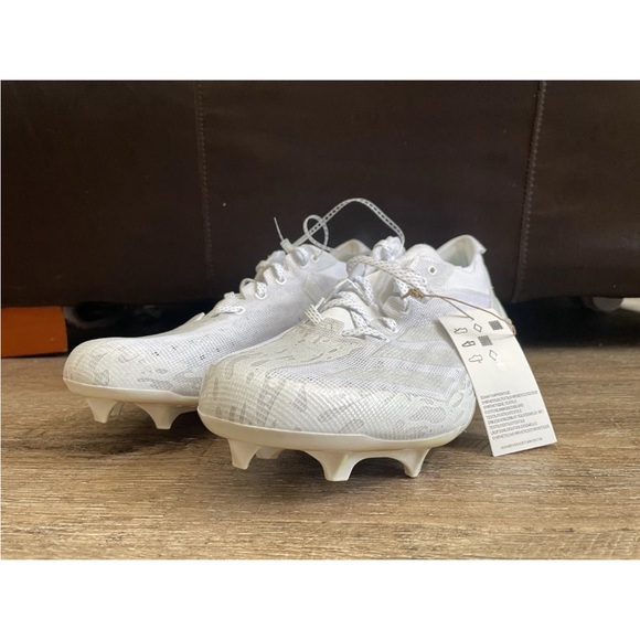 Adidas Adizero Electric Speed Juice Pack Football Cleats White Adidas Adizero Electric Speed Juice Pack Football Cleats White
